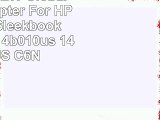 UpBright NEW Global AC  DC Adapter For HP Pavilion Sleekbook 14B153XX 14b010us
