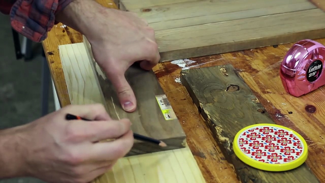 Build a Rustic Coffee Shelf
