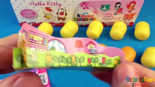12 Jajko Niespodzianka Hello Kitty Kinder Niespodzianki Киндер Сюрприз Хелло Китти new jajka