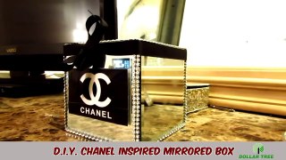D.I.Y. Chanel Inspired Mirrored Box- Dollar Tree