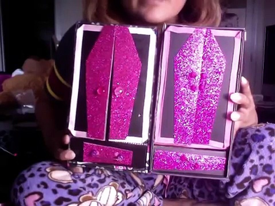 (1era parte) Como hacer un ropero inspirado en Monster High.