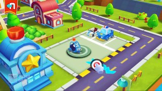 Little Panda Policeman - Play And Train The Observation Skills - Fun Educational Baby panda game