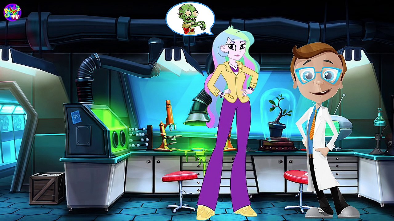 My Little Pony Equestria Girls Zombie Apocalypse Cartoon Canterlot High School