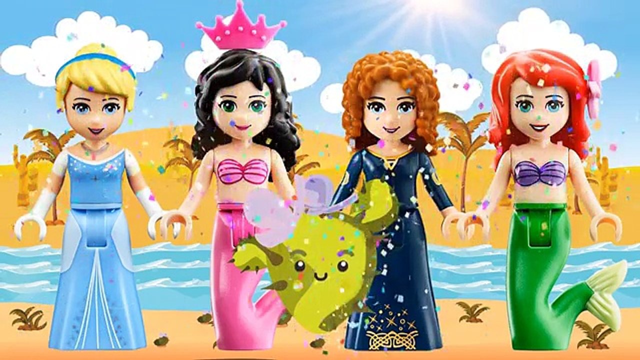 ♥ Wrong Heads Disney Princess Rapunzel Spiderman Mishka Hulk LEGO Finger Family Nursery Rhymes