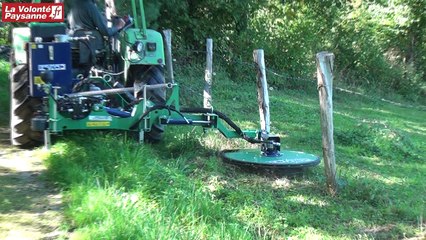 CUMA Vabre-Tizac : un broyeur sous clôture