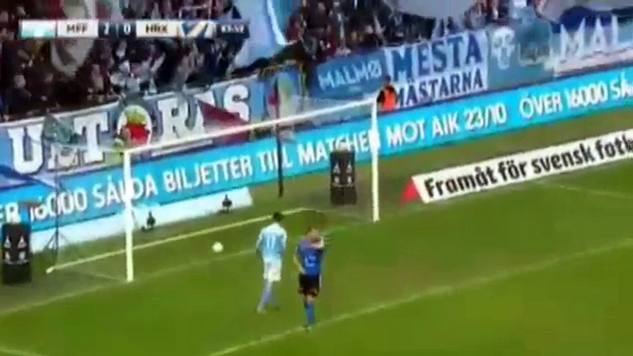 Malmoe 2:0 Halmstad (Swedish Allsvenskan. 1 October 2017)
