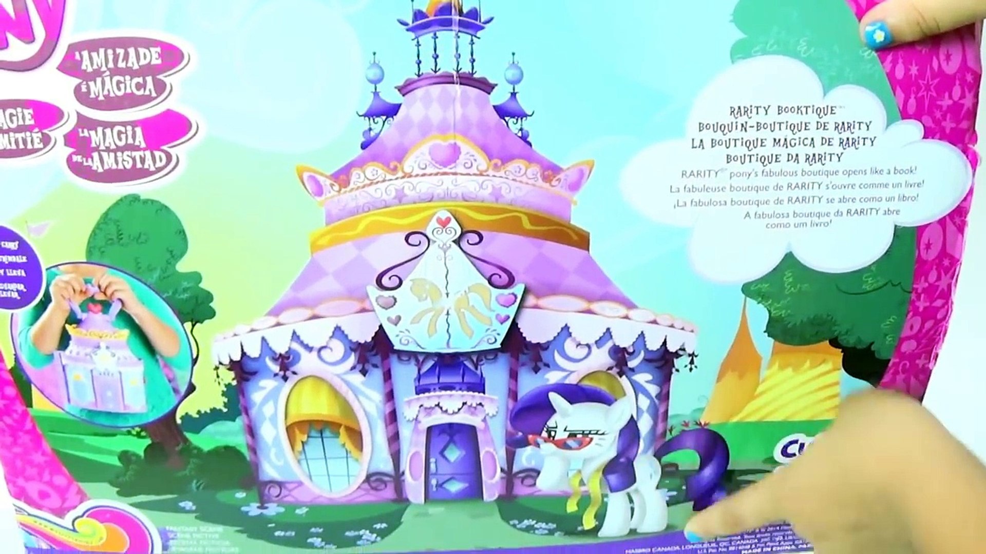 rarity's boutique playset