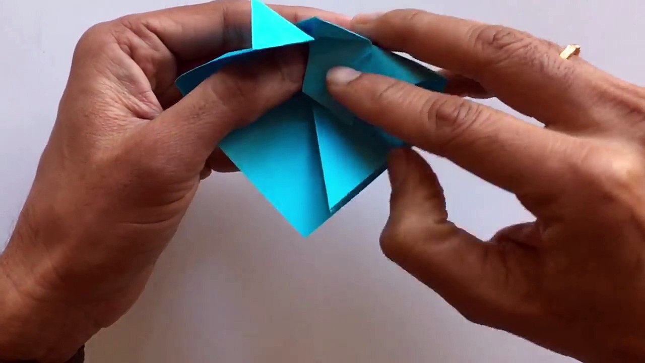 Bell Flower - DIY _ Origami _ Tutorial _ Handmade - 772-Mmi_CssZ9D0