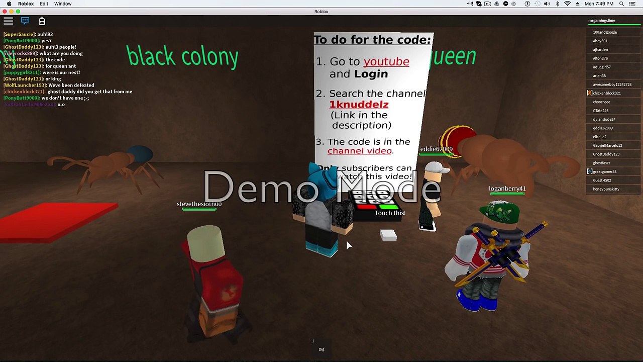 Dig, Lay Eggs, Done {Ant Simulator Roblox}