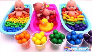 Learn Colors with Yummy Ice Cream Cones & Baby Dolls | Learn Colors for Children