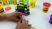 ♥ Play Doh Rainbow Castle of the Princess Plasticine Creation