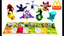new McDONALDS POKEMON OMEGA RUBY ALPHA SAPPHIRE NINTENDO 3DS SET OF 8 HAPPY MEAL KIDS TOYS REVIEW