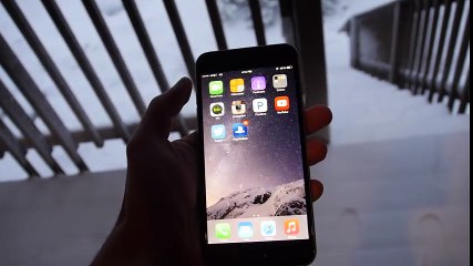 iPhone 6 Plus Buried in Snow - Will it Survive