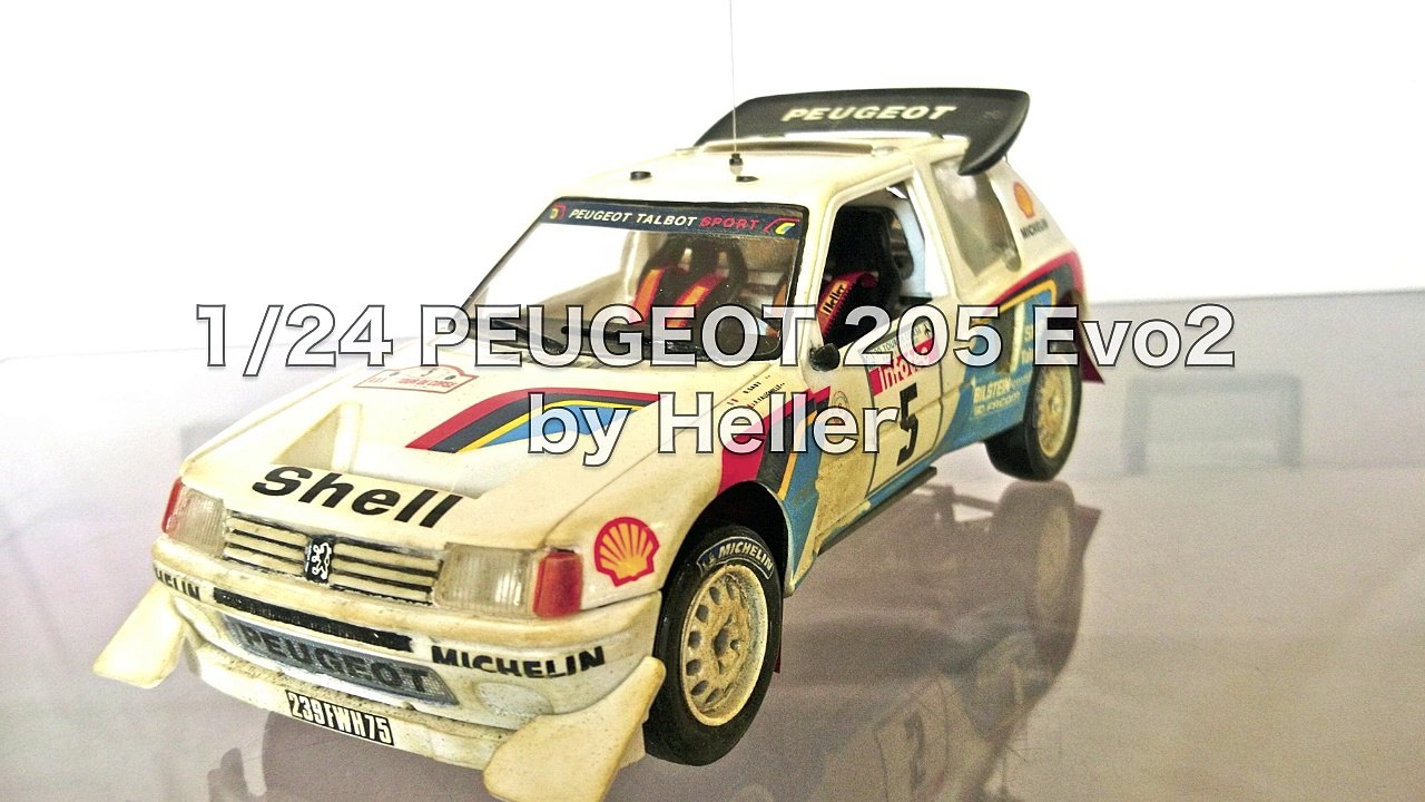 Maquette Tamiya 1/24 Peugeot 205T16 WRC + Decals Belga - Occasion
