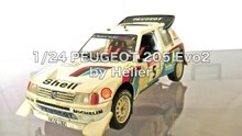 1/24 PEUGEOT 205 T16 by Heller
