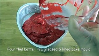 Eggless Red Velvet Cake | Cake for Beginners | Start To Finish - By Food Connection