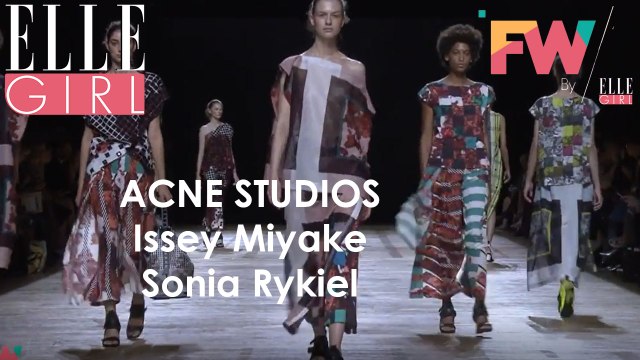Chez Acne Studios, Issey Miyake et Sonia Rykiel I Fashion Week By ELLE Girl Printemps/Eté 2018! #5