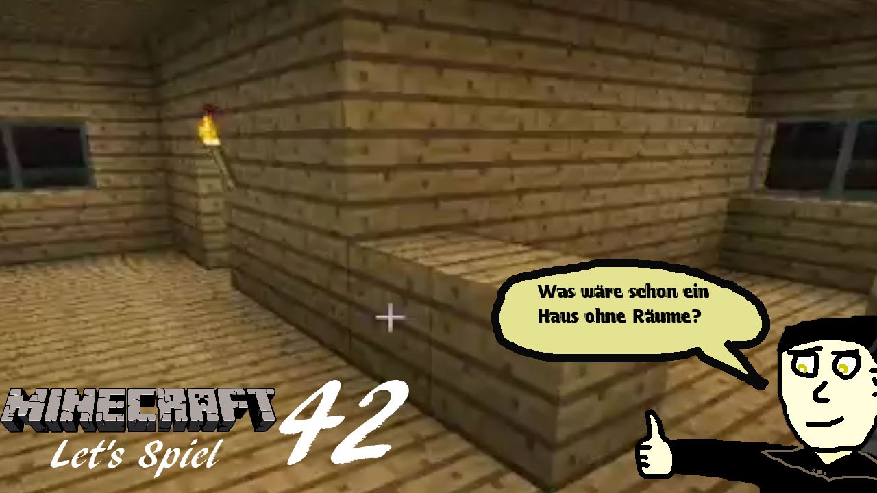 Minecraft 'Let's Spiel' (Let's Play) 42: Innenarchitektur in Etage zwei