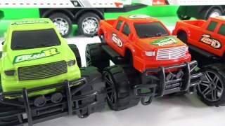 1000 + Car Toys Super Truck + Crash Cars Compilation - Children Learning Colors- SpiderMan