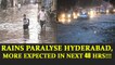 Hyderabad Rains: City lashed by heavy rain, 3 dead, more rain in next 48 hrs | Oneindia News