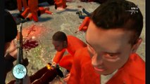 GTA 4 - Prison Brake - Dozens of casualties amongst police and convicts