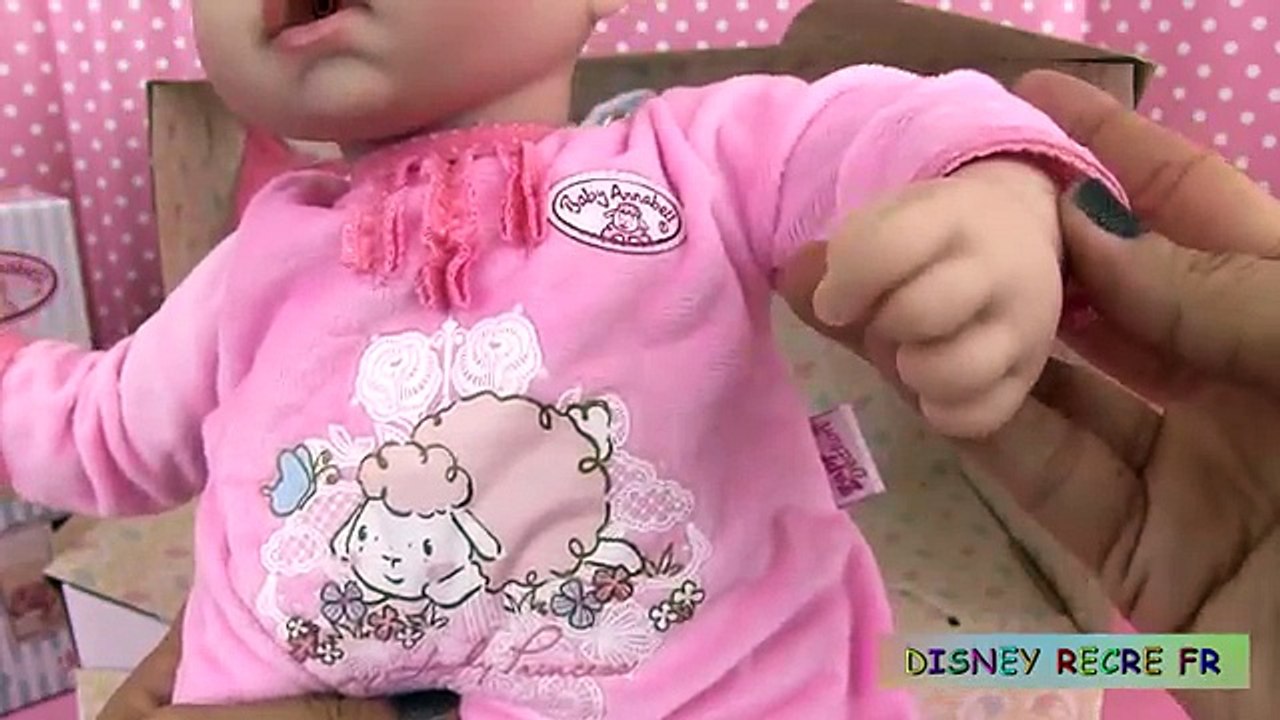 Poupon Baby Annabell Bébé Pleure Sac à langer Baby Doll Review Diaper change