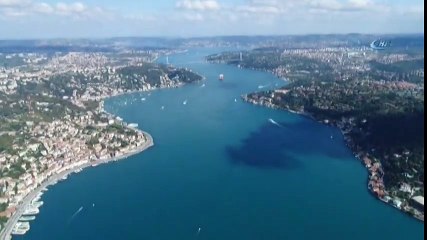 Boğaz’ın Turkuaz Hali Havadan Görüntülendi