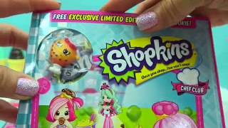 Season 6 Chef Club Kitchen Game, Limited Edition DVD Shopkins + Surprise Blind Bags