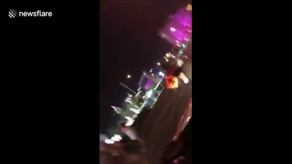 Fleeing survivors describe Las Vegas shooting ordeal