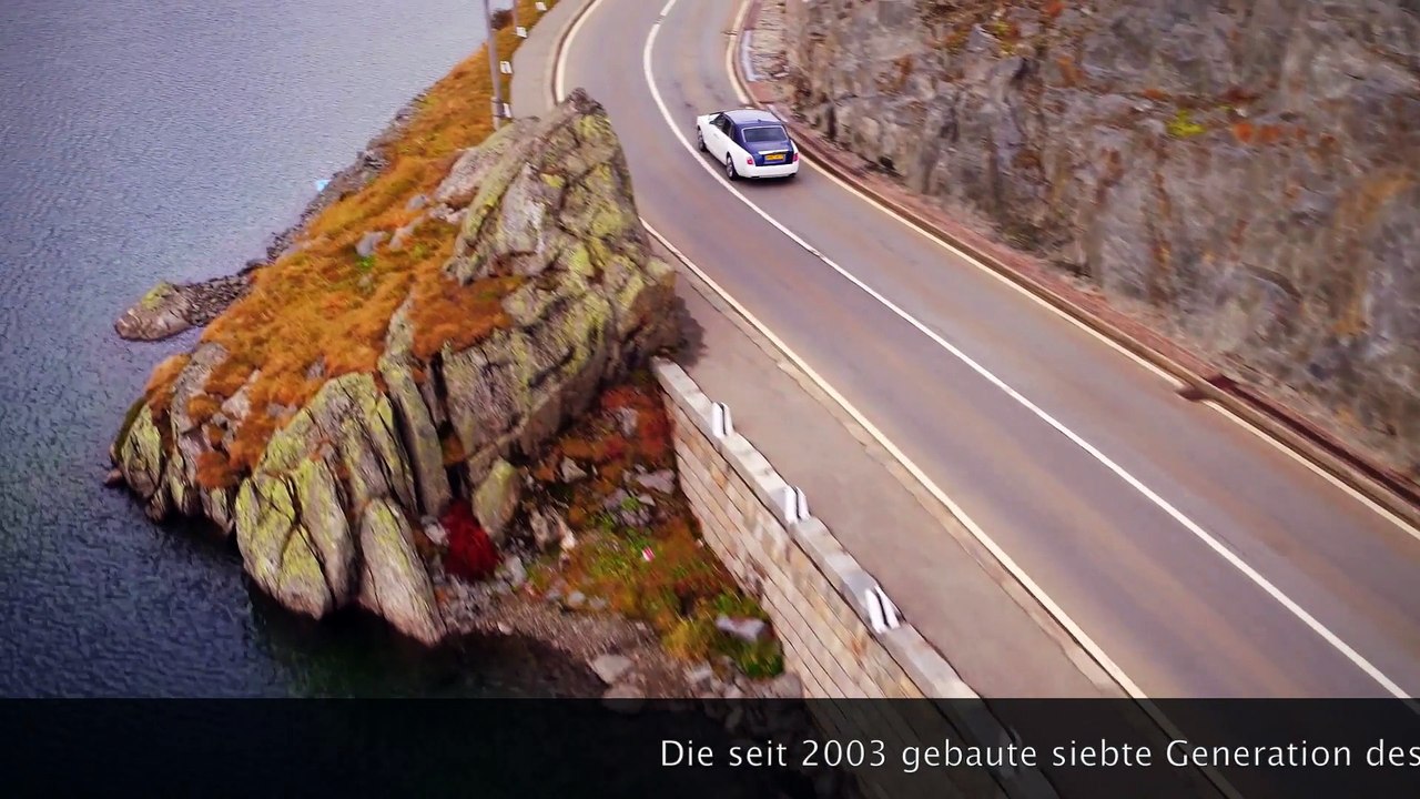 Der neue Rolls-Royce Phantom Press Film in der Schweiz