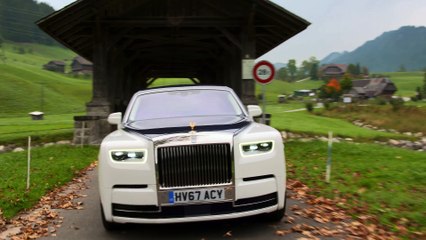 The new Rolls-Royce Phantom SWB in Rural Setting