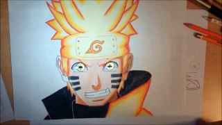 How To Draw Naruto Sage Of 6 Paths Mode | Wie zeichnet man Naruto im 6 Pfade Modus