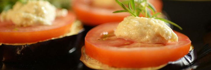 مقبلات باذنجان سهلة