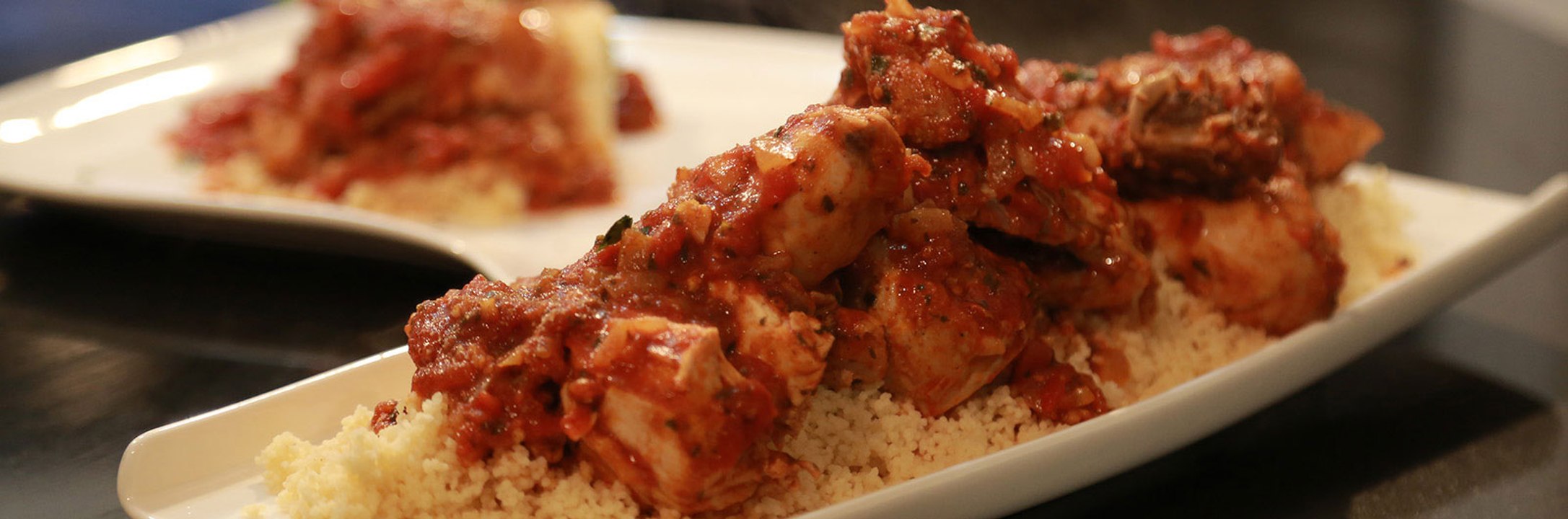 طاجن دجاج مع الكسكسي: اكلات رمضانية