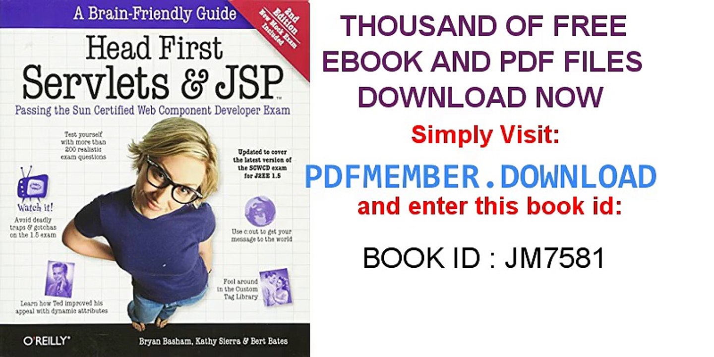 [PDF Download] Head First Servlets and JSP