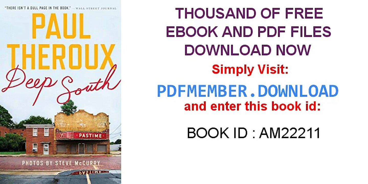 [Download] Deep South Pdf