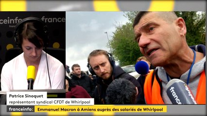 Macron à Whirlpool : "Aujourd'hui lors de sa visite on a été convaincus"