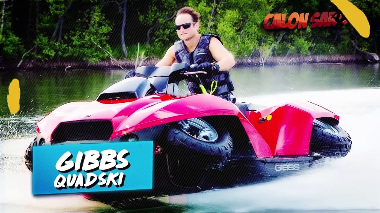 7 KENDARAAN YANG BISA JALAN DIATAS AIR & COCOK BUAT YANG SUKA KEBANJIRAN!!!!