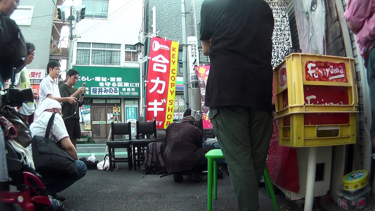 てくてくTV　フジヤマガンガン店頭2017In三軒茶屋レコードショップFUJIYAMA　2017.09.09へ行く　前半