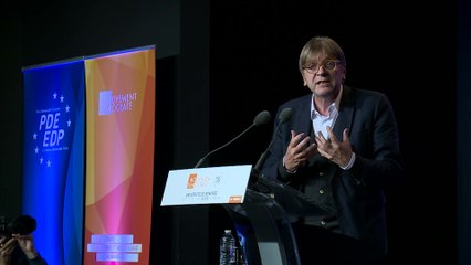 Guy Verhofstadt, président de l'ADLE - UR2017