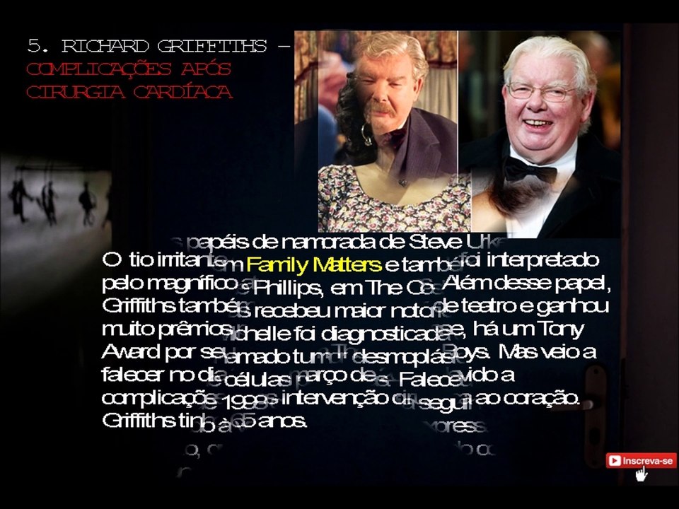 BOMBA!12 CELEBRIDADES QUE REALMENTE MORRERAM E VOCÊ NÃO SABIA..☠ .☠