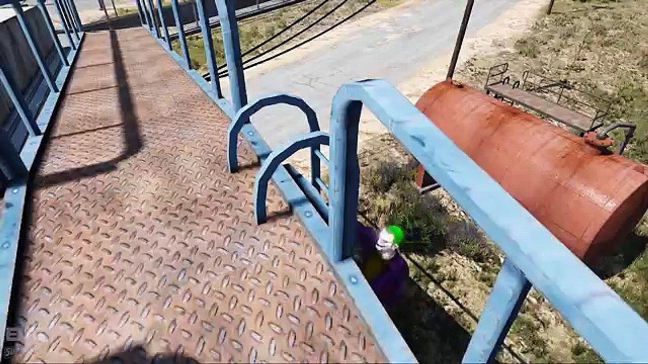 Police Spiderman save People Colors Joker Venom Prank People Fun Superheroes in Spiderman Cartoon