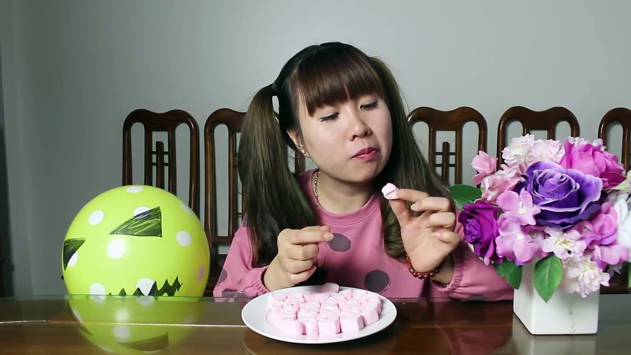 Bad Baby Gummy vs Real Chocolate Bunny Easter Candy Challenge Victoria Annabelle Freak Family World