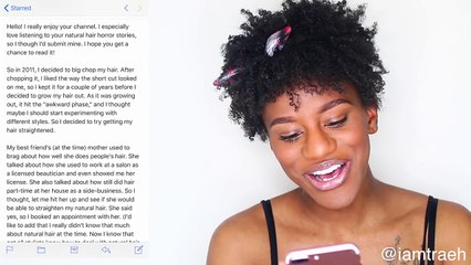 NATURAL HAIR HORROR STORY! I I CONFRONTED THE STYLIST!