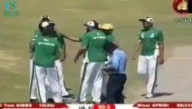Inzamam ul haq Bowlling first time against UK XI in Peace cup 2017