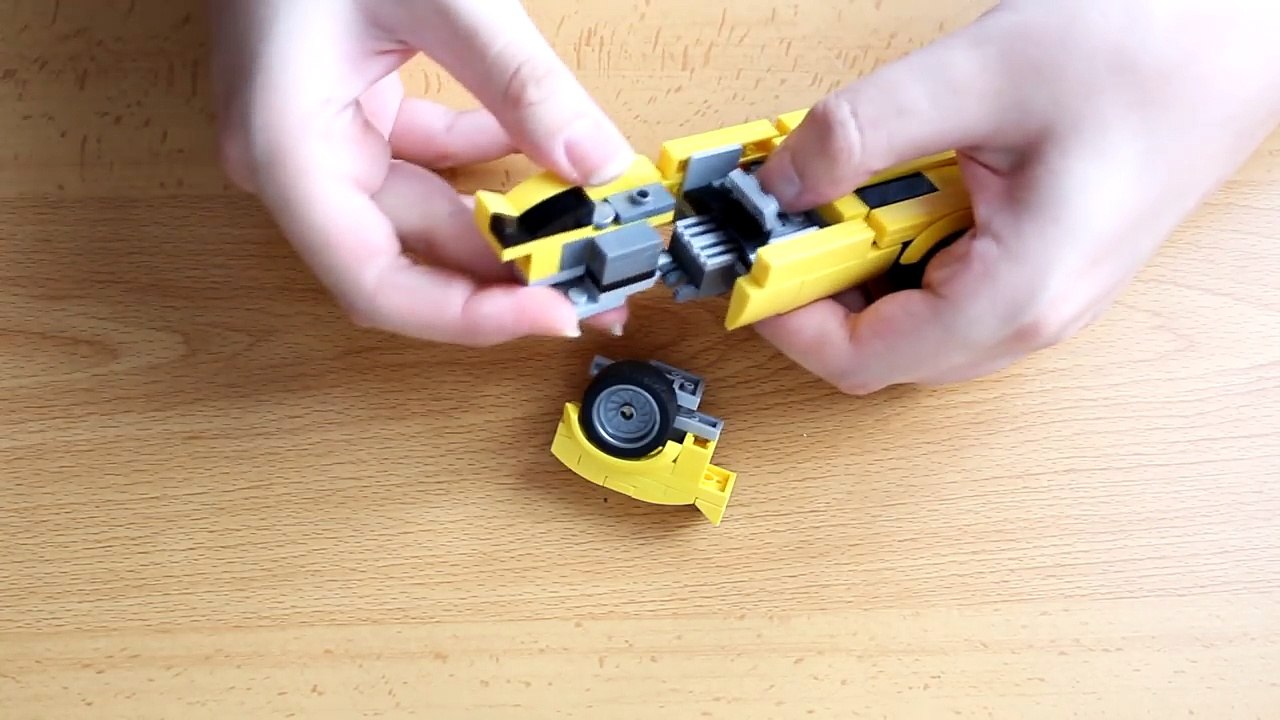 Building a transformer Bumblebee with Lego