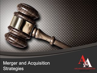 Merger and Acquisition Strategies - Ahlawat & Associates