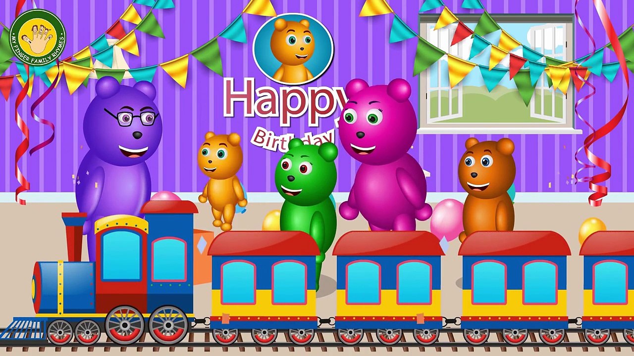 Mega Gummy Bear Having Two New Babies Finger Family