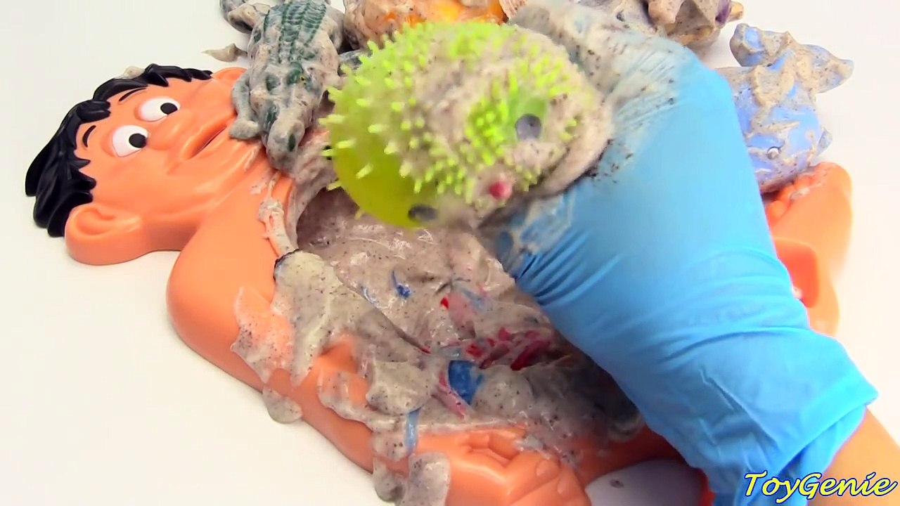 Cutting Open Mr Doh Barfing Gudetama Whats Inside Squishy Toys