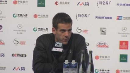 Del Potro se impone al uruguayo Cuevas en la primera ronda del Abierto de Pekín